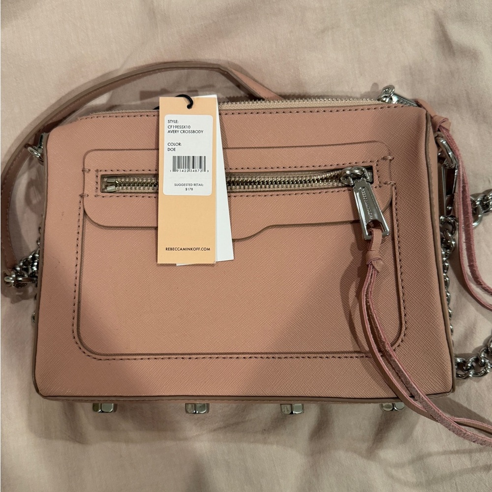 Rebecca Minkoff Avery Crossbody Bag - Blush Pink